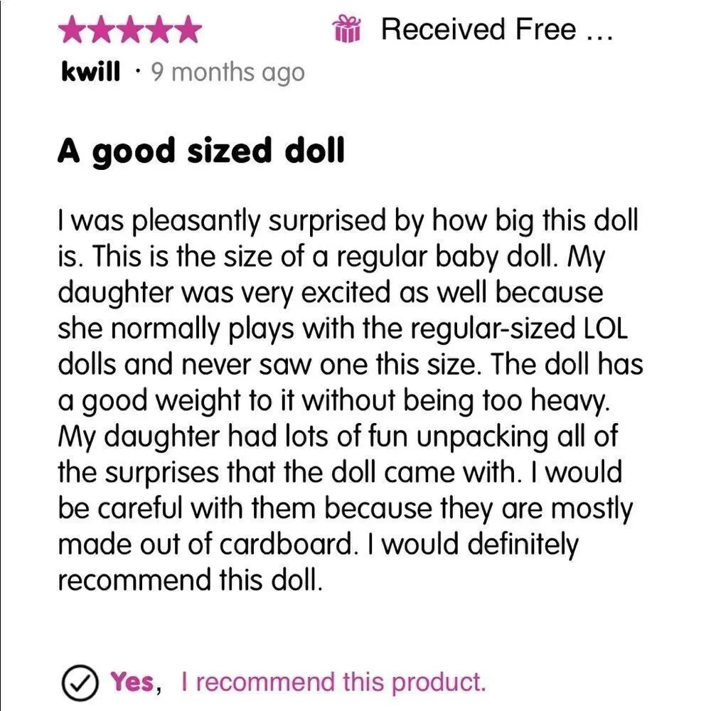NEW!🔥 LOL Surprise BIG! Baby MC Swag 11 inch Large Doll w/ Colorful Surprises! - Picture 14 of 16